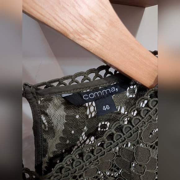 Green Comma lace top (EU 46) - Picture 3 of 7